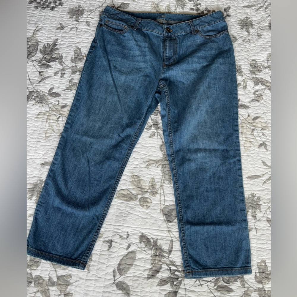 J Jill Authentic Fit Crop Jeans